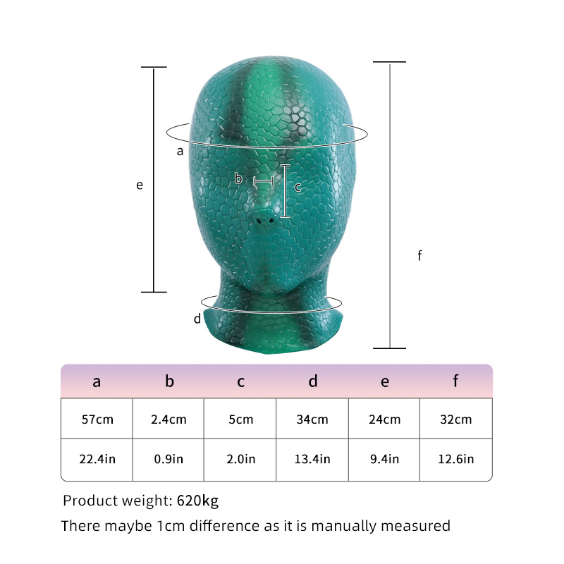 Serpentine Texture Teal Silicone Hood