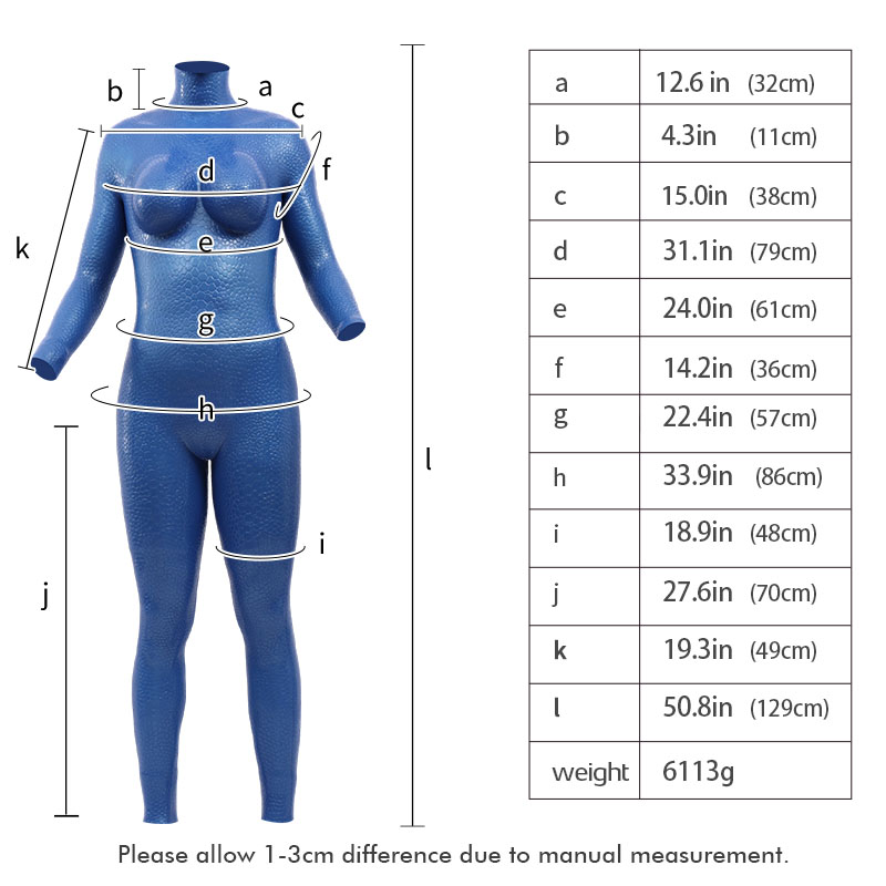 Mystique Neon Blue Silicone Bodysuit