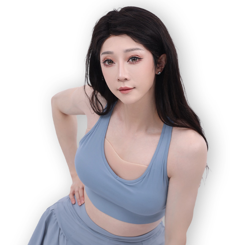 B Cup Tube Top Breast Forms – Inner Groove Splayed Fit