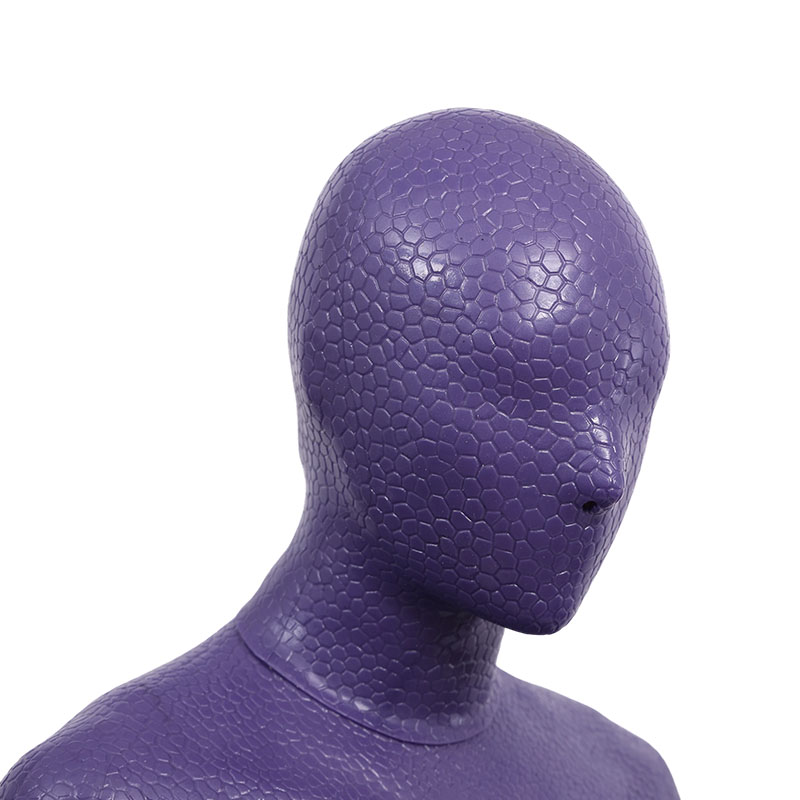 Mystique Neon Purple Silicone Hood