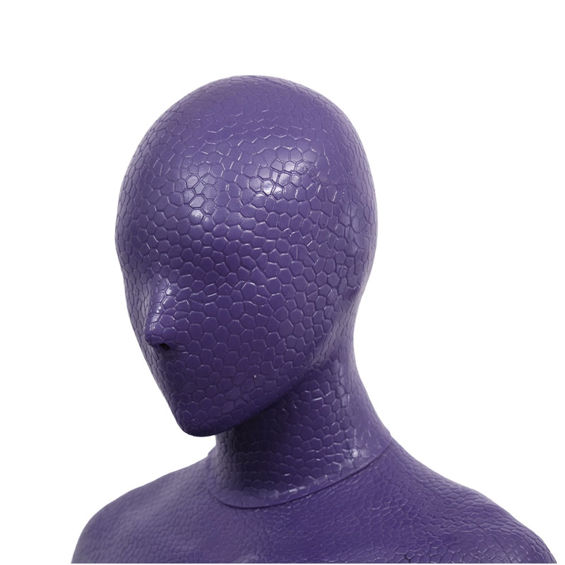 Mystique Neon Purple Silicone Hood