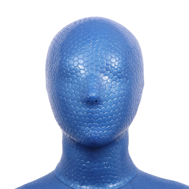 Mystique Neon Blue Silicone Hood