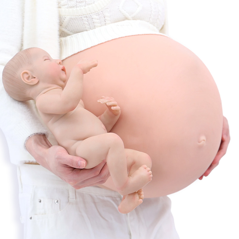 Silicone Pregnant Belly – Baby Inside Model