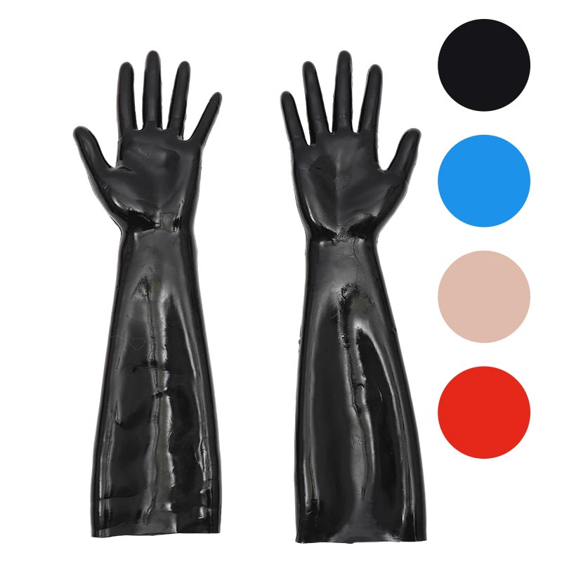 Glossy Silicone Gloves