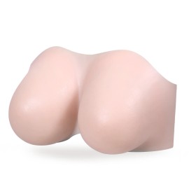 D Cup Tube Top Breast Forms without Nipple 