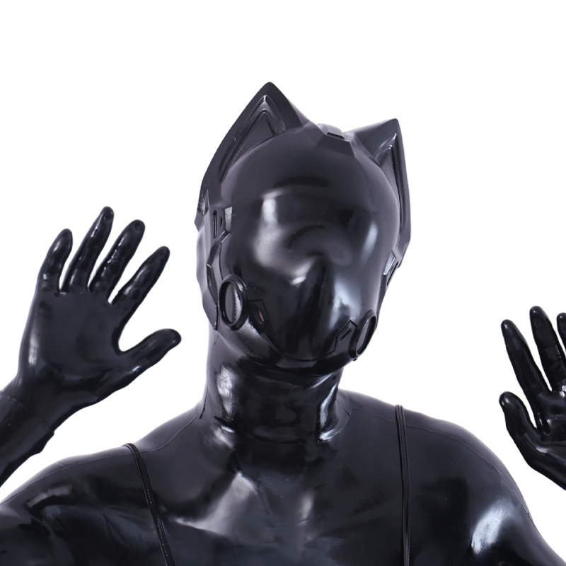 Cyber Cat Gloss Silicone Mask