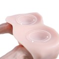 C Cup Tube Top Breast Forms without Nipple – Velcro Back Closure 