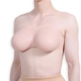 C Cup Tube Top Breast Forms without Nipple – Velcro Back Closure 