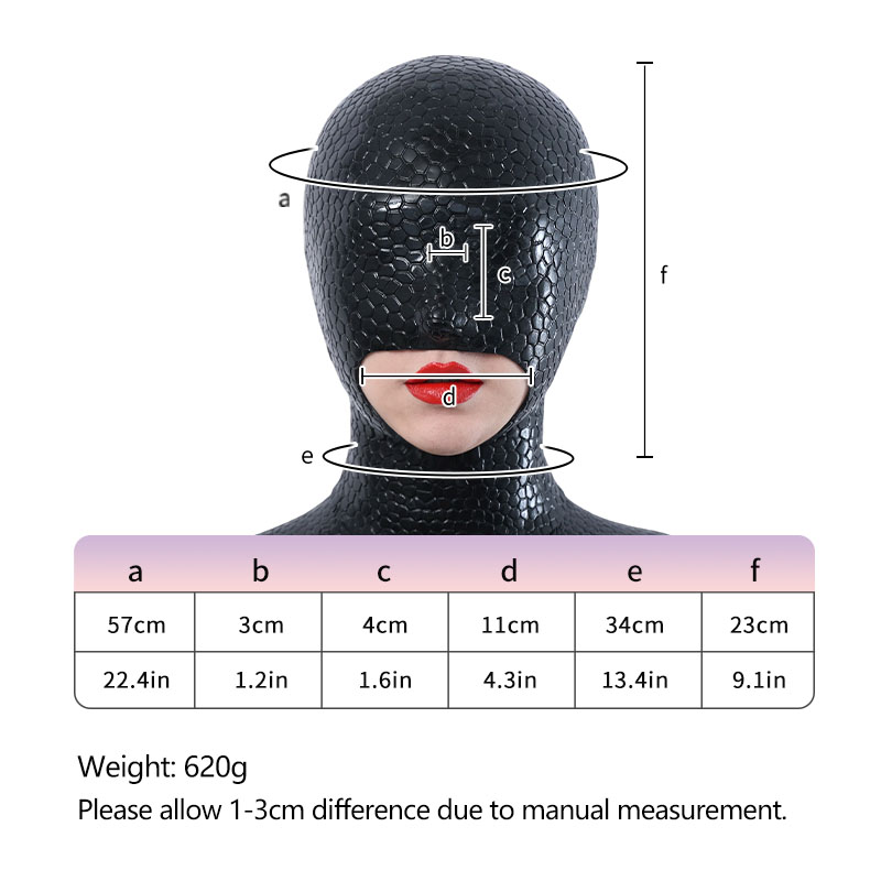 Serpentine Open-Mouth Silicone Hood