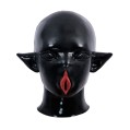 Elven Vulva Mouth Mask – Glossy Black