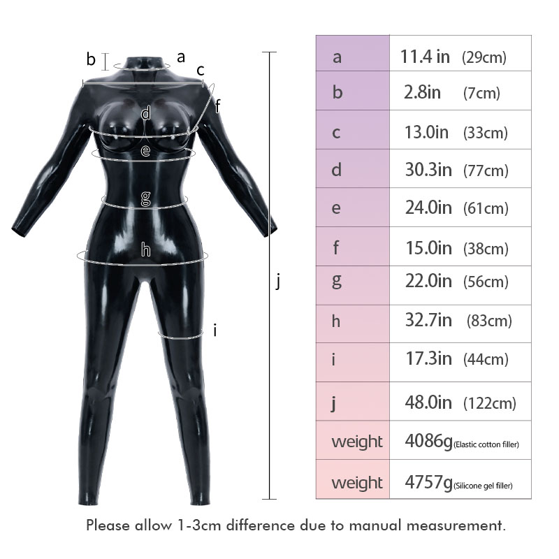 Glossy C Cup Silicone Bodysuit – Small