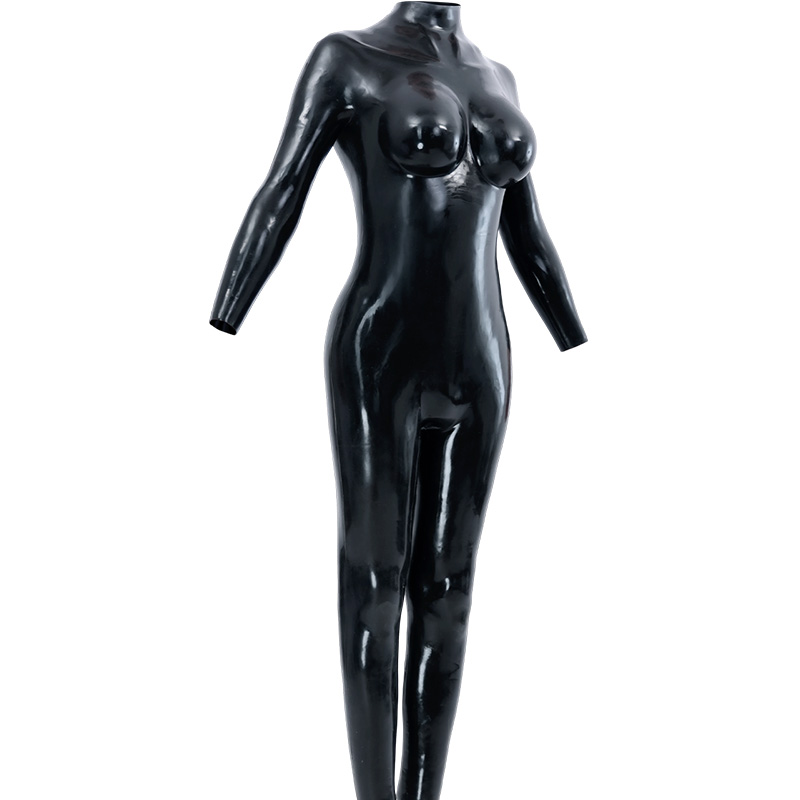 Glossy C Cup Silicone Bodysuit – Small