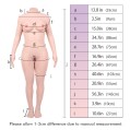 D Cup Silicone Full-Body Bodysuit (Integrated Hands & Feet) – Zipper Back