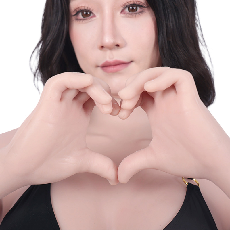 D Cup Silicone Full-Body Bodysuit (Integrated Hands & Feet) – Zipper Back