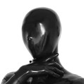 Glossy Silicone Full-Face Hood