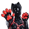 Glossy Silicone Furry Paws
