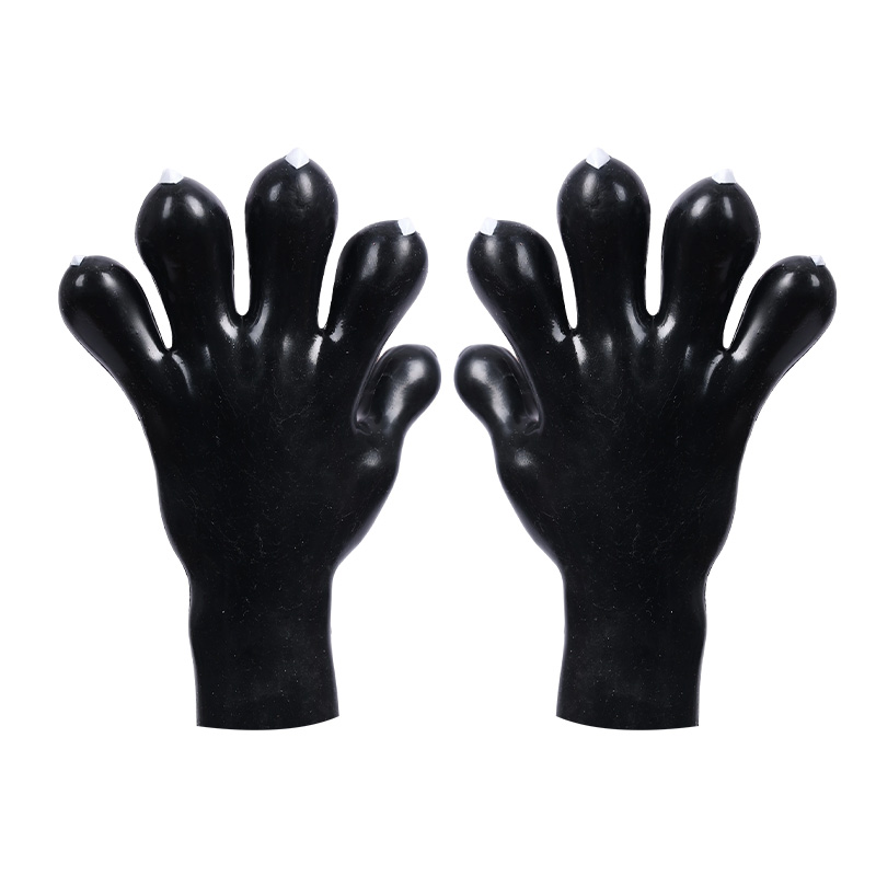 Glossy Silicone Furry Paws