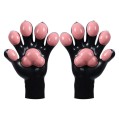 Glossy Silicone Furry Paws