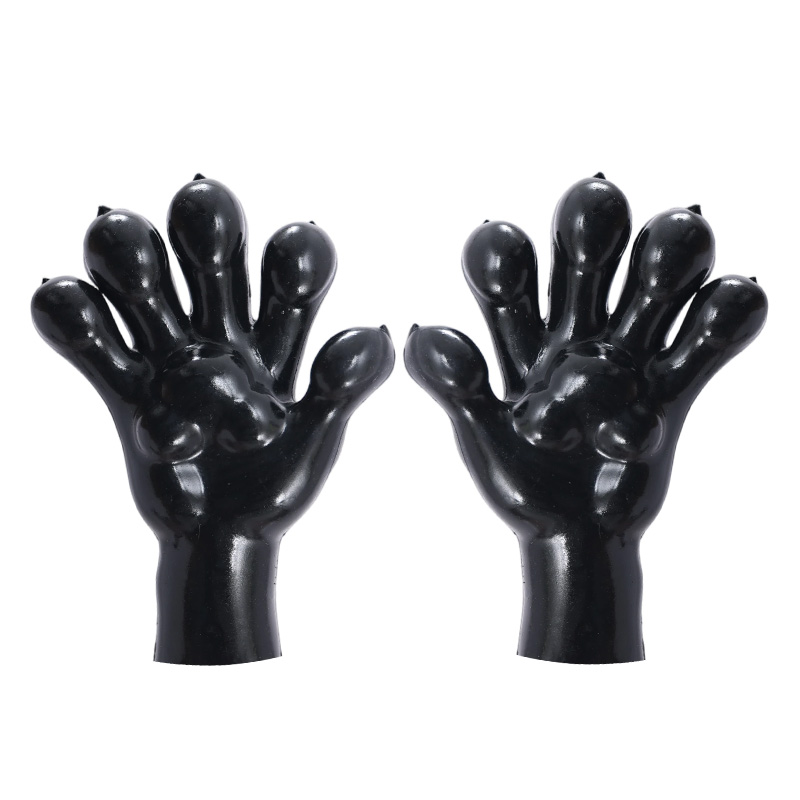 Glossy Silicone Furry Paws