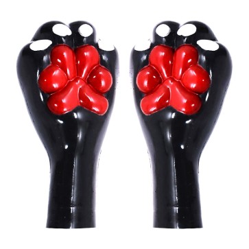 Glossy Silicone Bondage Paws