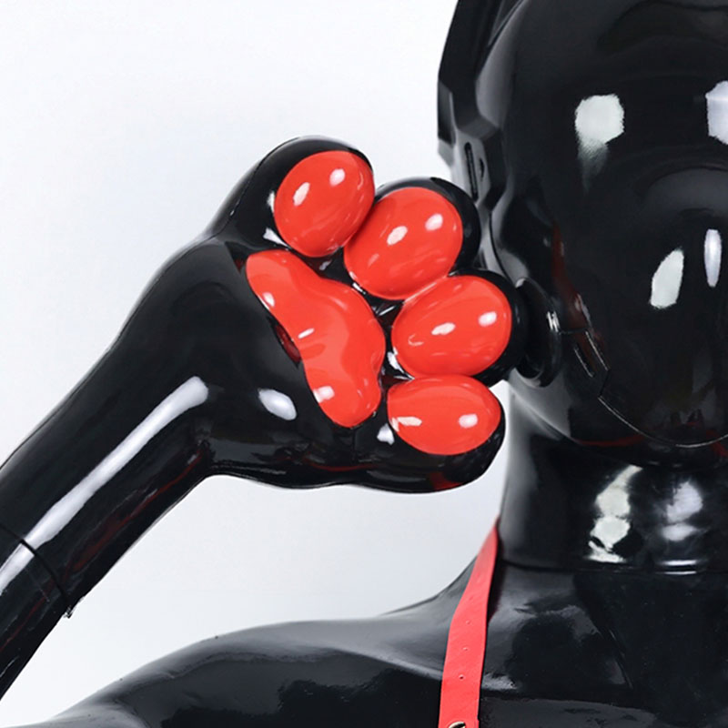 Glossy Silicone Vacuum Open Paws