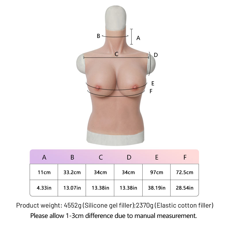 Long G Cup Breasts Without Navel