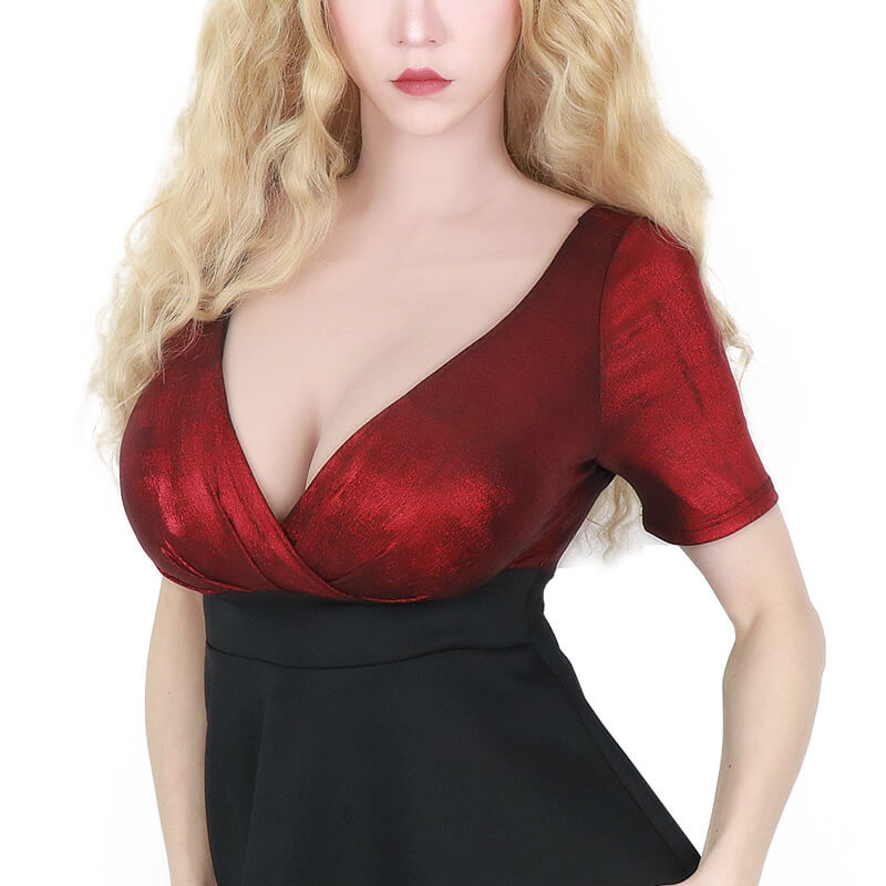 G Cup Breasts with Removable Nipples