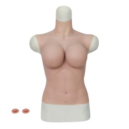 G Cup Breasts with Removable Nipples