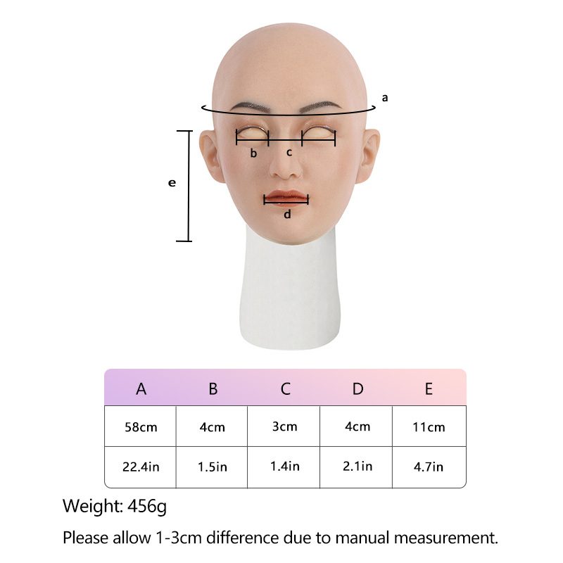 M4 Realistic Silicone Mask