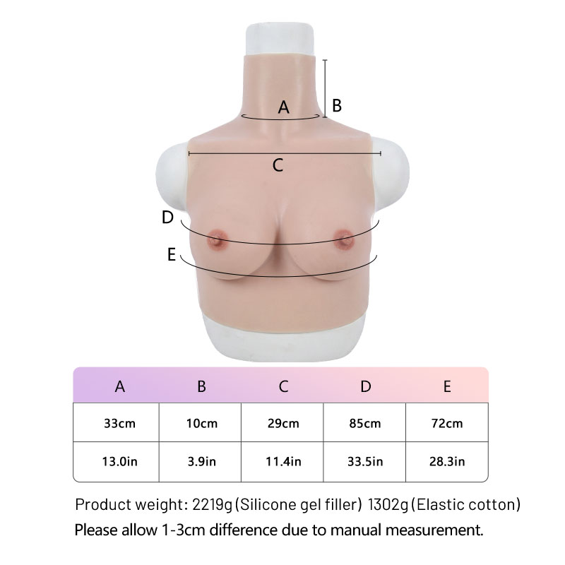 B Cup Silicone Breast Forms