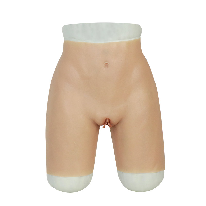 Fake Vagina Pant with Anal Hole + Medium Silicone Hip Pads