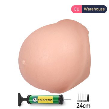 Silicone Inflatable Twins Pregnant Belly