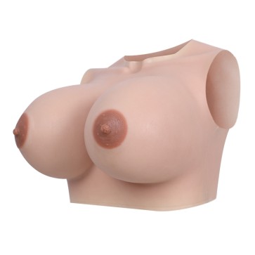 H Cup Breast Forms Round Neck