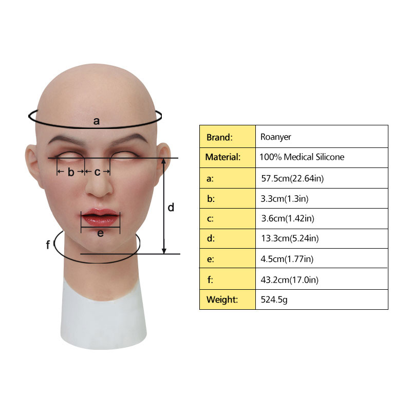 Jane Realistic Silicone Mask
