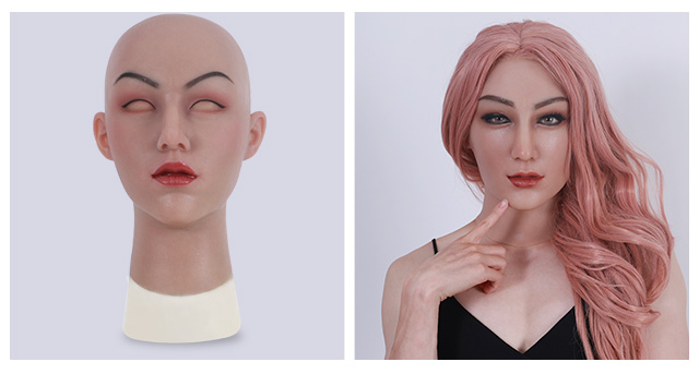 Roanyer Silicone MAY Mask Realistic Female Mask for Crossdresser Fake Mask  Women