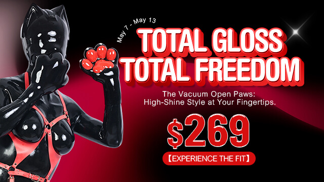 Silicone Vacuum Clenched Fist Paws